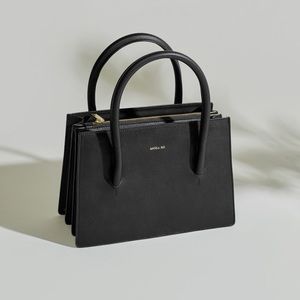 Angela Roi Eleanor Satchel- Black